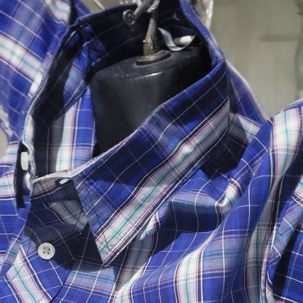 Short Sleeve Plaid by Andrew Christian